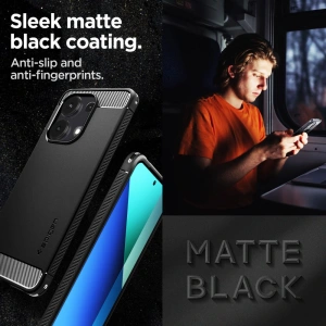 Kup Etui Spigen Rugged Armor Xiaomi Redmi Note 13 4G Negru Mat - SPN3384 - {ean13} - Sklep Home Screen