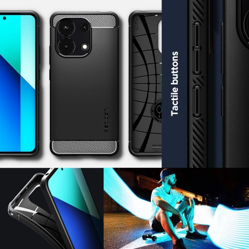 Kup Etui Spigen Rugged Armor Xiaomi Redmi Note 13 4G Matte Black - SPN3384 - {ean13} - Sklep Home Screen