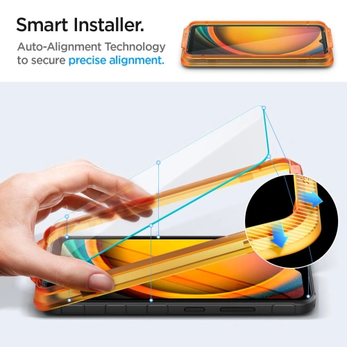 Kup Edzett üveg Spigen GLAS.tR AlignMaster Samsung Galaxy Xcover 7 Clear [2 PACK] - SPN3385 - {ean13} - Sklep Home Screen