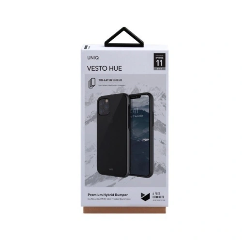Kup Etui UNIQ Vesto Hue Apple iPhone 11 Pro gri/gunmetal - UNIQ121GUNMETAL - {ean13} - Sklep Home Screen