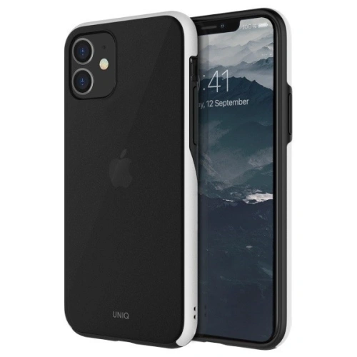 Kup Etui UNIQ Vesto Hue Apple iPhone 11 bílý/white - UNIQ122WHT - {ean13} - Sklep Home Screen