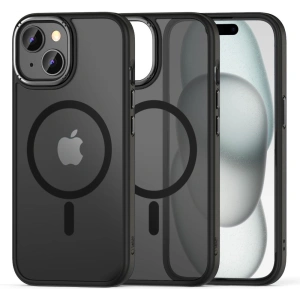 Etui Tech-Protect MagMat 2 MagSafe Apple iPhone 15 Negru Mat