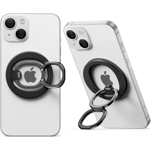 Următorul suport pentru deget ESR Halolock MagSafe Phone Ring Stand Black