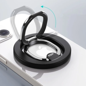Următorul suport pentru deget ESR Halolock MagSafe Phone Ring Stand Black