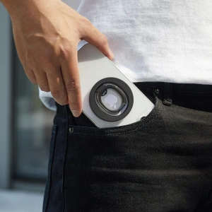 Următorul suport pentru deget ESR Halolock MagSafe Phone Ring Stand Black