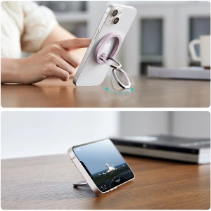 Kup Uchwyt na palec ESR Halolock MagSafe Phone Ring Stand Pastel Pink - ESR766 - {ean13} - Sklep Home Screen