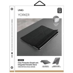 Kup Etui UNIQ Yorker Kanvas Plus Apple iPad Air 10.5 2019 (a 3-a generație)/Pro 10,5" (2019) negru/black - UNIQ126BLK - {ean13} - Sklep Home Screen