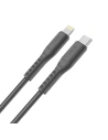 Buy UNIQ Cable MFI Flex USB-C-Lightning 18W charcoal grey - UNIQ127GRY - {ean13} - Home Screen Store Europe