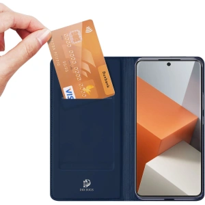 Etui Dux Ducis Skin Pro Xiaomi Redmi Note 13 Pro+ Plus 5G modré