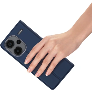 Etui Dux Ducis Skin Pro Xiaomi Redmi Note 13 Pro+ Plus 5G modré