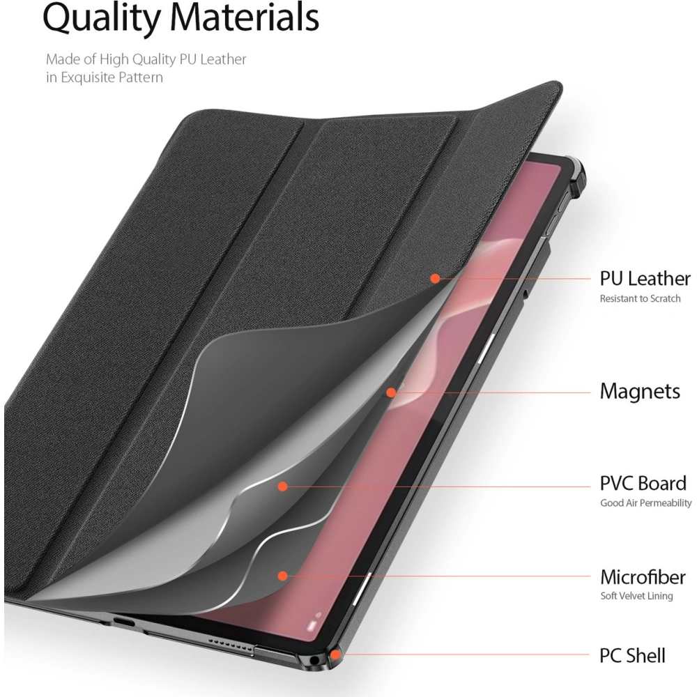 Etui Dux Ducis Domo Lenovo Tab M11 czarne