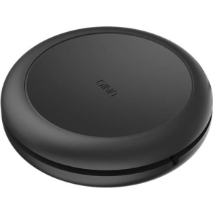UNIQ MFI Halo USB-C-Lightning 18W Nylon Spiralkabel 1.2m schwarz/midnight black
