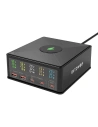 Încărcător de rețea Blitzwolf 868H 2xUSB-A, 3xUSB-C, PD, QC 160W negru