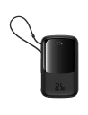Buy Baseus QPow Pro+ powerbank 10000mAh 22.5W + built-in USB-C cable black - BSU4873 - {ean13} - Home Screen Store Europe