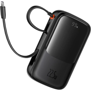 Kup Powerbank Baseus QPow Pro+ 10000mAh 22.5W + vestavěný kabel USB-C černý - BSU4873 - {ean13} - Sklep Home Screen