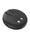 Kup UNIQ MFI Halo USB-C-Lightning 18W nylonos tekercses kábel 1,2m fekete/éjfekete - UNIQ129BLK - {ean13} - Sklep Home Screen