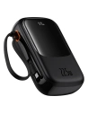 Kup Powerbank Baseus QPow Pro+ 20000mAh 22.5W + cablu USB-C încorporat negru - BSU4874 - {ean13} - Sklep Home Screen