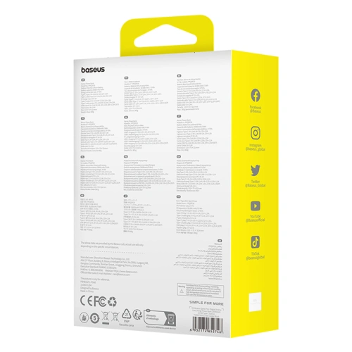 Kup Powerbank Baseus QPow Pro+ 20000mAh 22.5W + cablu USB-C încorporat negru - BSU4874 - {ean13} - Sklep Home Screen