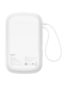 Buy Baseus QPow Pro+ powerbank 20000mAh 22.5W + built-in USB-C cable white - BSU4875 - {ean13} - Home Screen Store Europe