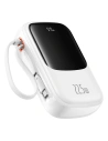 Kup Powerbank Baseus QPow Pro+ 20000mAh 22.5W + integriertes USB-C Kabel weiß - BSU4875 - {ean13} - Sklep Home Screen