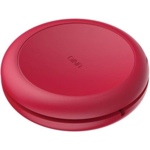 UNIQ MFI Halo USB-C-Lightning 18W Nylon-Spiralkabel 1,2m rot/karminrot
