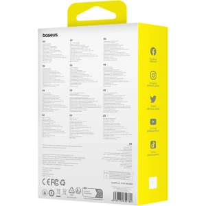 Kup Powerbank Baseus QPow Pro+ 20000mAh 22.5W + vestavěný kabel USB-C bílý - BSU4875 - {ean13} - Sklep Home Screen