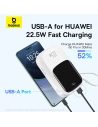 Kup Powerbank Baseus QPow Pro+ 20000mAh 22.5W + integriertes USB-C Kabel weiß - BSU4875 - {ean13} - Sklep Home Screen