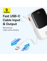 Buy Baseus QPow Pro+ powerbank 20000mAh 22.5W + built-in USB-C cable white - BSU4875 - {ean13} - Home Screen Store Europe