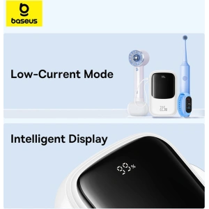 Buy Baseus QPow Pro+ powerbank 20000mAh 22.5W + built-in USB-C cable white - BSU4875 - {ean13} - Home Screen Store Europe