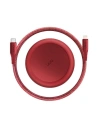 Kup UNIQ MFI Halo USB-C-Lightning 18W nylonos tekercses kábel 1,2m piros/carmine red - UNIQ130RED - {ean13} - Sklep Home Screen