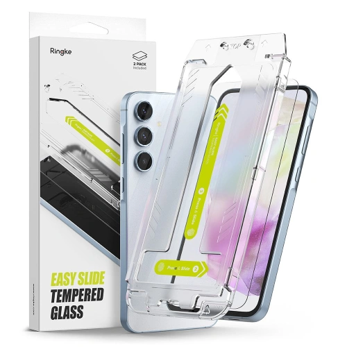 Kup Gehärtetes Glas Ringke Easy Slide Samsung Galaxy A35 5G Clear [2 PACK] - RGK1967 - {ean13} - Sklep Home Screen
