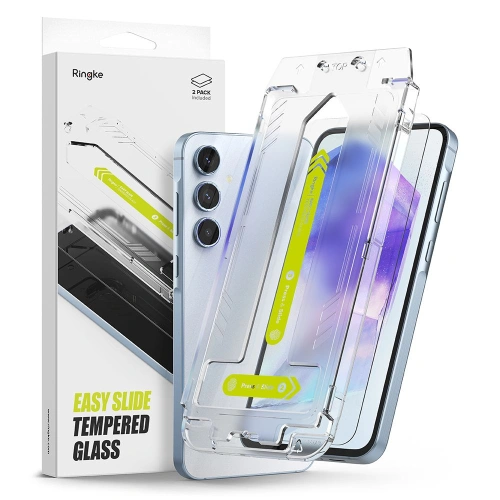 Buy Ringke Easy Slide Samsung Galaxy A55 5G Clear [2 PACK] - RGK1968 - {ean13} - Home Screen Store Europe