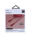 Kup UNIQ MFI Halo USB-C-Lightning 18W nylonos tekercses kábel 1,2m piros/carmine red - UNIQ130RED - {ean13} - Sklep Home Screen