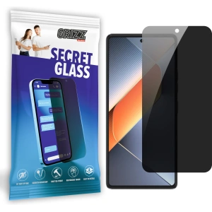 Matowe szkło prywatyzujące GrizzGlass SecretGlass do Tecno Pova 6