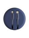 Kup UNIQ kabel MFI Halo USB-C-Lightning 18W nylonowy zwijany 1.2m niebieski/marine blue - UNIQ131BLUE - {ean13} - Sklep Home Screen