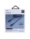 Kup UNIQ kabel MFI Halo USB-C-Lightning 18W nylonowy zwijany 1.2m niebieski/marine blue - UNIQ131BLUE - {ean13} - Sklep Home Screen