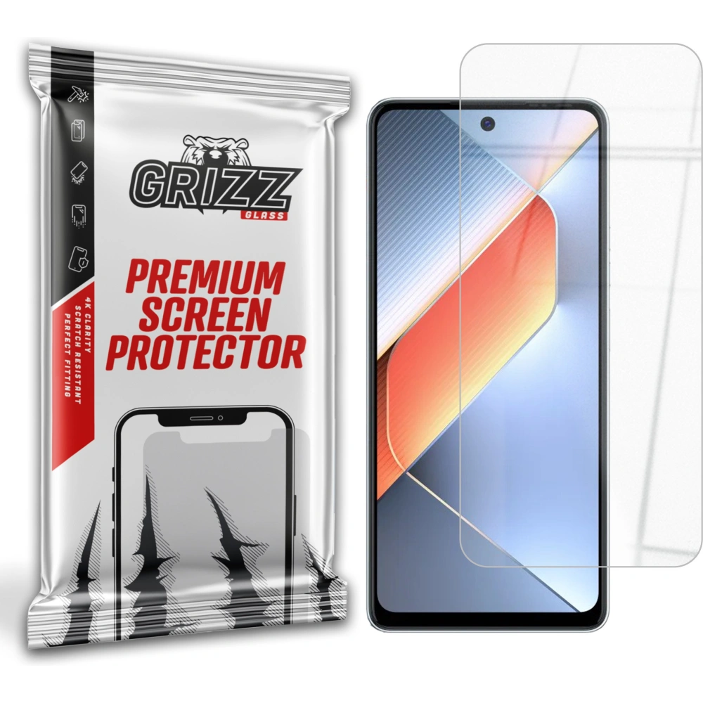 Szkło hybrydowe GrizzGlass HybridGlass do Tecno Pova 6 Neo