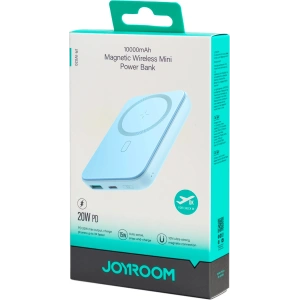 Buy Joyroom JR-W020 powerbank MagSafe 10000mAh 20W + USB-A / USB-C cable 25cm light blue - JYR1001 - {ean13} - Home Screen Store Europe