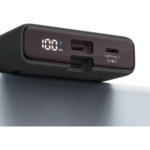 Buy Joyroom JR-PBM01 powerbank MagSafe 10000mAh 20W with stand + Lightning / USB-C cable black - JYR1002 - {ean13} - Home Screen Store Europe