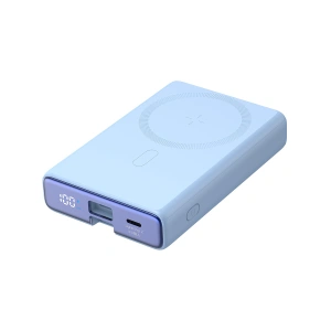 Buy Joyroom JR-PBM01 powerbank MagSafe 10000mAh 20W with stand + Lightning / USB-C cable blue - JYR1004 - {ean13} - Home Screen Store Europe