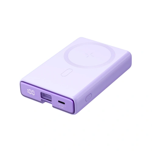 Kup Powerbank Joyroom JR-PBM01 MagSafe 10000mAh 20W s podstavcem + kabel Lightning / USB-C fialový - JYR1005 - {ean13} - Sklep Home Screen