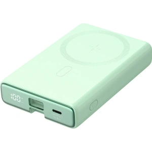 Kup Powerbank Joyroom JR-PBM01 MagSafe 10000mAh 20W z podstawką + kabel Lightning / USB-C zielony - JYR1006 - {ean13} - Sklep Home Screen