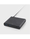 UNIQ Charg. HUB Surge 90W schwarz /charcoal schwarz 2xUSB Quick Charge 3.0 + 2xUSB-C PD 3.0 (LITHOS Collective)