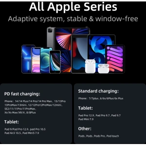 Kup Kabel kątowy Joyroom S-CL020A6 Lightning / USB-C 20W 1.2m niebieski - JYR1008 - {ean13} - Sklep Home Screen