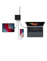 Kup UNIQ Ład. siec. HUB Surge 90W czarny /charcoal black 2xUSB Quick Charge 3.0 + 2xUSB-C PD 3.0 (LITHOS Collective) - UNIQ135BLK - {ean13} - Sklep Home Screen