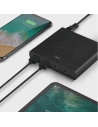 Kup UNIQ Ład. siec. HUB Surge 90W czarny /charcoal black 2xUSB Quick Charge 3.0 + 2xUSB-C PD 3.0 (LITHOS Collective) - UNIQ135BLK - {ean13} - Sklep Home Screen