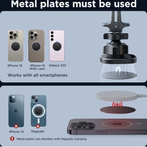 Kup Urmă de mașină magnetică pentru bord Joyroom JR-ZS400 negru - JYR1011 - {ean13} - Sklep Home Screen