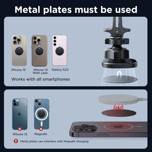 Kup Urmă de mașină magnetică pentru bord Joyroom JR-ZS400 negru - JYR1011 - {ean13} - Sklep Home Screen
