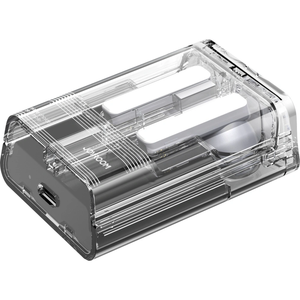 Słuchawki bezprzewodowe douszne TWS Joyroom JR-TC1 IceLens Series LED czarne