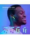 Buy Joyroom JR-TC1 IceLens Series LED TWS wireless headphones black - JYR1012 - {ean13} - Home Screen Store Europe